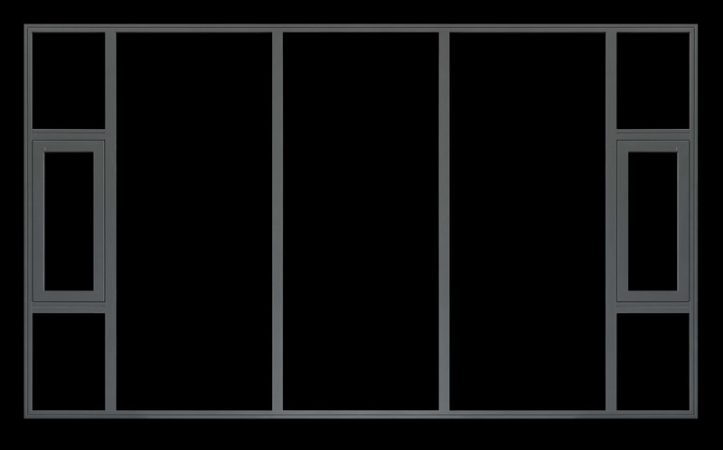 罗兰西尼门窗 都灵II外开系统窗系列装修效果图